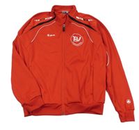 Červená propínací sportovní mikina JAKO