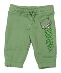 Zelené tepláky s T-Rexem PRIMARK