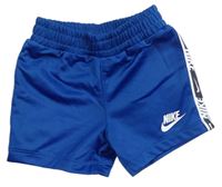 Modré sportovní kraťasy s logem Nike