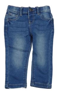 Modré teplákové rifle Primark