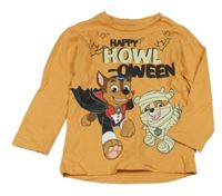Oranžové triko s Paw Patrol Nutmeg