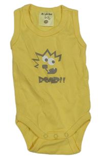 Žluté body s příšerkou