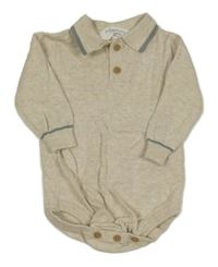 Béžové pletené polo body Primark