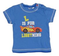 Modré tričko s Bleskem McQueenem