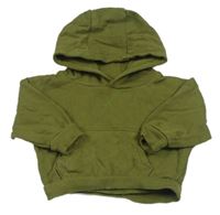 Khaki mikina s kapucí Primark