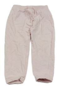 Světlerůžové tepláky s čumákem 