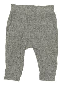 Šedé melírované úpletové tepláky George