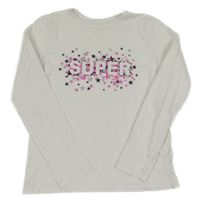 Bílé triko s nápisem Primark