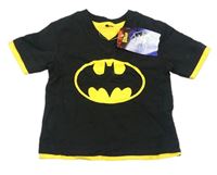 Černé tričko s netopýrem - Batman George