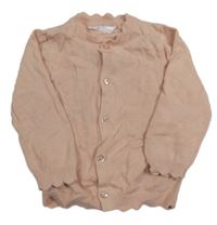 Růžový propínací svetr Primark