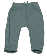 Tmavozelené baggy tepláky Tu