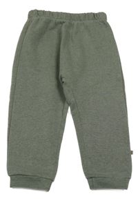 Khaki zateplené tepláky 