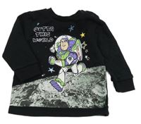 Černá mikina s Buzzem - Toy Story Disney