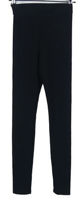 Dámské černé žebrované legíny H&M