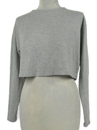 Dámské šedé crop triko George 