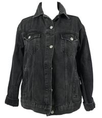 Dámská černá riflová bunda Topshop 