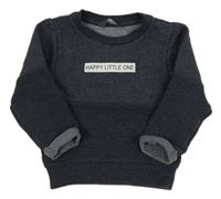 Tmavomodrá mikina s nápisem Primark