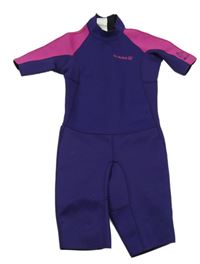 Nové - Fialovo-růžový neopren s logem Decathlon