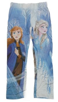 Modro-bílé legíny s Frozen Disney