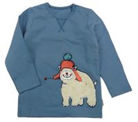 Modrá mikina s medvědem Jako-o