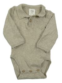 Béžové svetrové polo body C&A