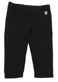 Černé legíny s nášivkou H&M