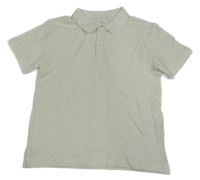 Smetanové polo tričko Zara