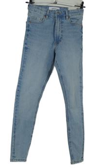 Nové - Dámské světlemodré slim mid rise rifle Reserved 