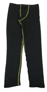 Černé spodní funkční kalhoty Crane