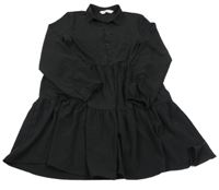 Černé košilové šaty H&M