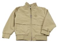 Béžová šusťáková jarní bunda Boss