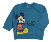 Modrá mikina s Mickeym zn. Disney 