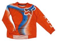 Červeno-modré sportovní triko FOX 
