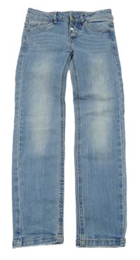 Světlemodré rifle s prošoupáním Page one young