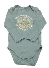 Modrošedé body s dinosaurem C&A