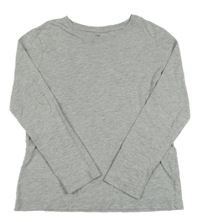 Šedé melírované triko H&M