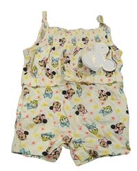 Smetanový letní overal s Minnie a Daisy PRIMARK