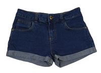 Tmavomodré riflové kraťasy Denim Co.