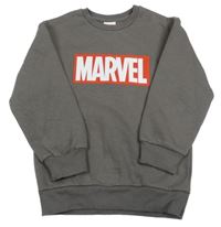 Tmavošedá mikina s logem - MARVEL Matalan