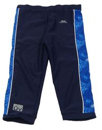 Tmavomodré UV capri kalhoty se vzorem Trespass