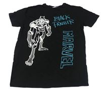 Černé tričko s Black Pantherem Primark
