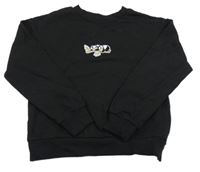 Černá mikina s pandami H&M