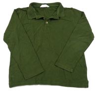 Khaki polo triko Reserved