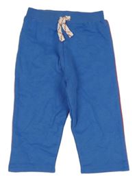 Modré tepláky s pruhem George