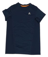 Tmavomodré sportovní tričko 