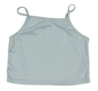 Světlemodrý crop top Shein