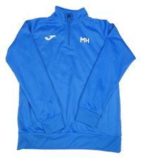 Modrá sportovní mikina s písmeny Joma
