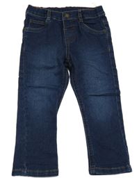 Tmavomodré skinny rifle C&A