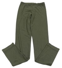 Tmavozelené legíny 