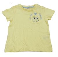 Žluté tričko s dinem 